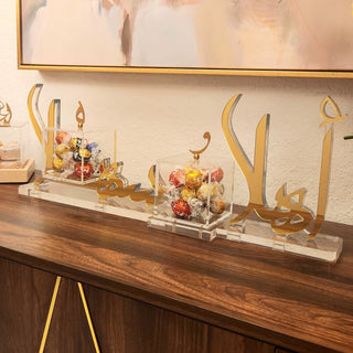 Welcome display center Piece