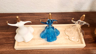 DARWICH - AQUA,  IVORY, & CLEAR - Set of 3