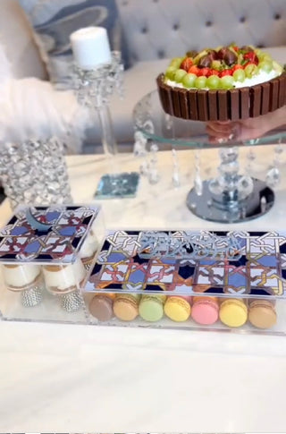 Boîte à desserts BAHIA BLEU