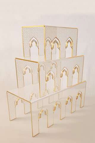 Image Anater Food Riser showing set of 3 sizes stacked with white background